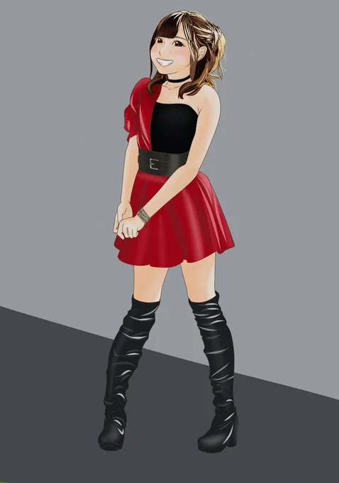 伊達ちゃんのこの衣装にビビビってきた人あんまり上手く描けなかったけど置いとく#伊達さゆり#Liella #ラブライブスーパースター 