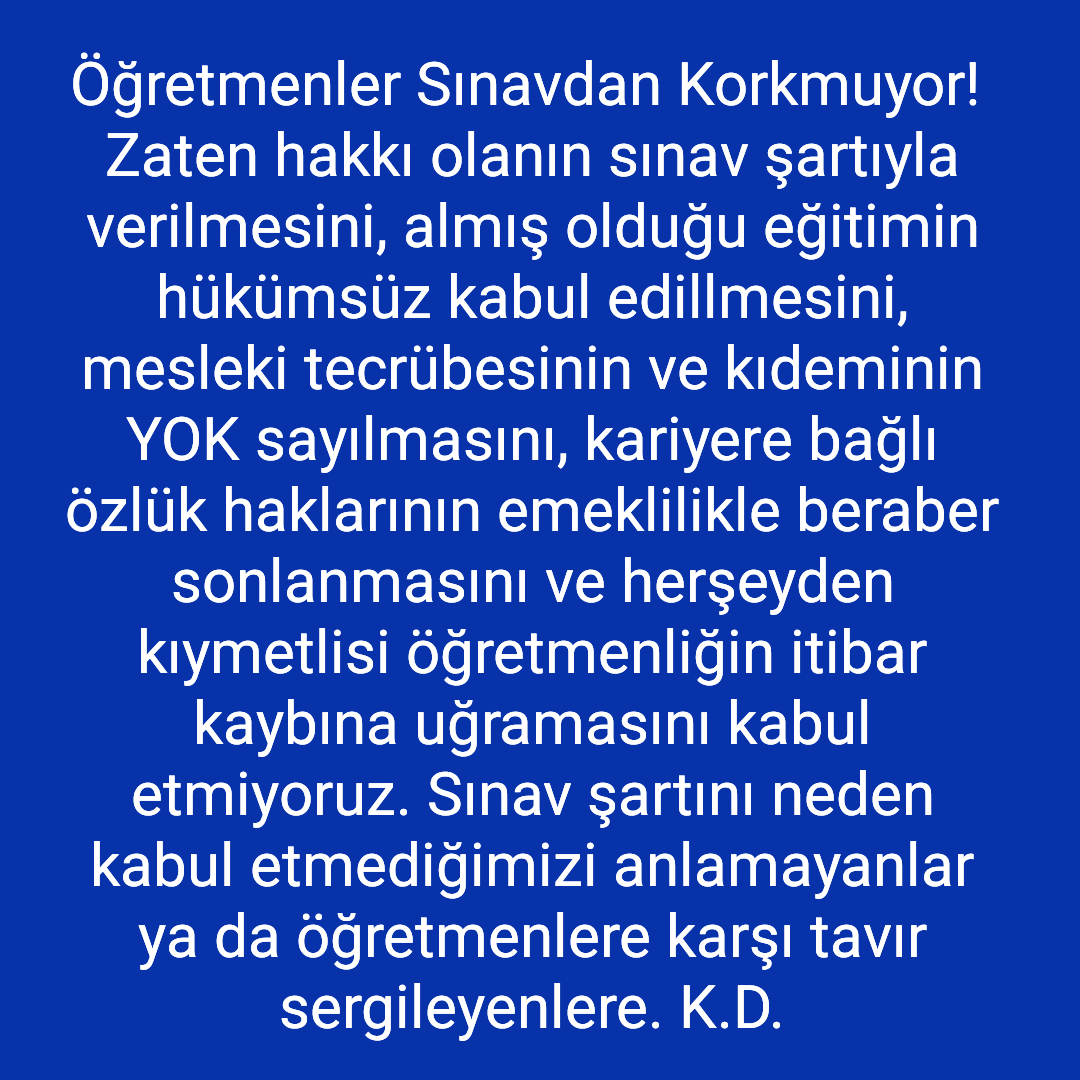 ipekcorap's tweet photo. #öğretmenlerayakta https://t.co/tdOtxWxICK