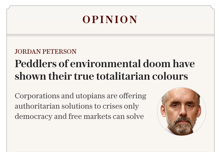 thediyora's tweet photo. in case you're wondering what kind of climate commentary is on the @Telegraph during Europe's worst drought in 500 years https://t.co/3ozs4HKSal