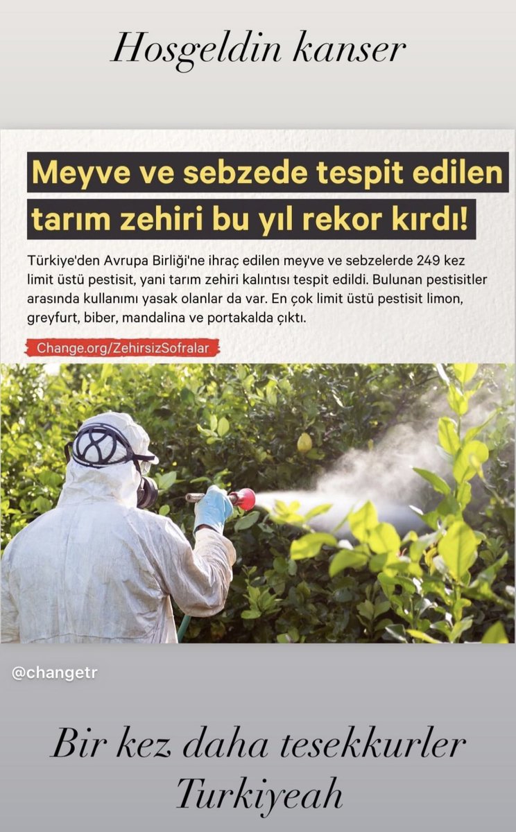 Ne üzücü, insanları elleriyle zehirleyip kazanç sağlayan insanların at koşturduğu bir düzen . Yok mu denetim Türkiyede? Kim denetliyor bu korkunç işleri? Hiçbirşeye ve hiç kimseye güven kalmadı. @TCTarim