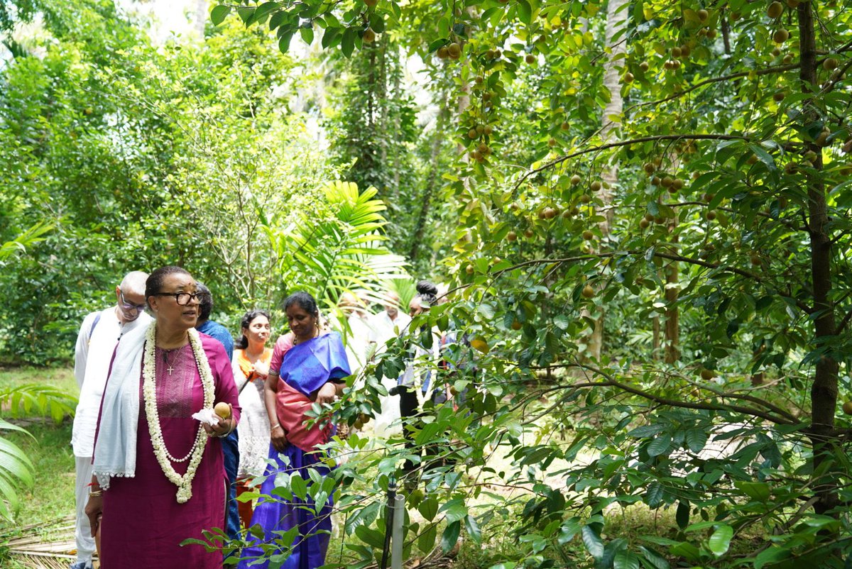 PScotlandKC's tweet photo. Inspiring to see #SaveSoil in action at an Agroforestry Farm in Pollachi #India. The #LivingLandsCharter stresses the need to actively cooperate with diverse partners to share expertise &amp; good practices in sustainable land management, while incentivising investment &amp; innovation. https://t.co/uUikKmoUcf