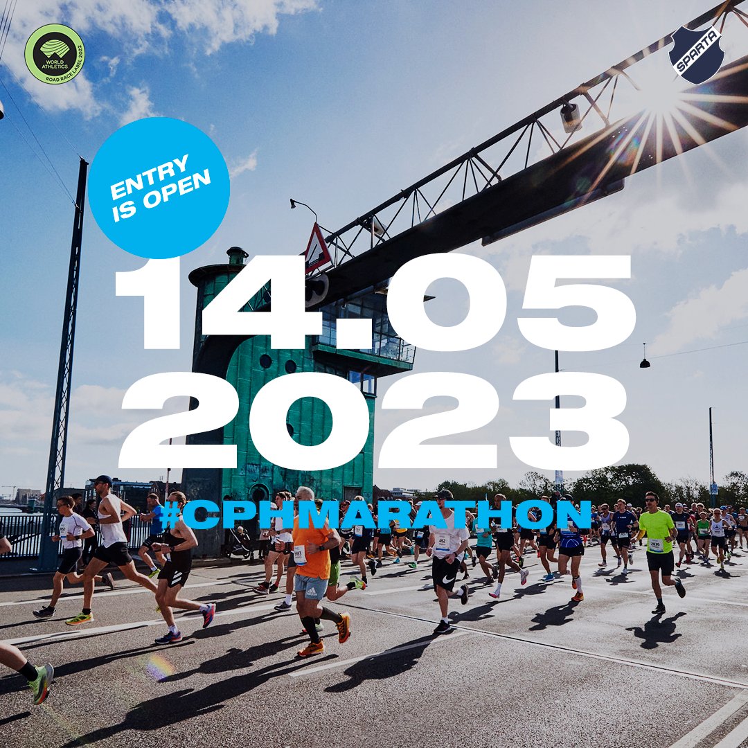 Registration for CPH Marathon '23 is open! And we can't wait to do it all over again!

Be a part of CPH Marathon '23 and sign up today at cphmarathon.com/entry