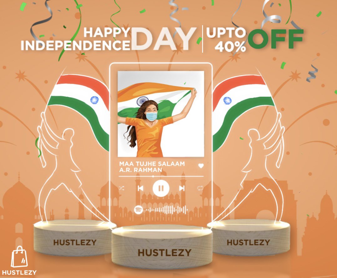 Dhustlezy's tweet photo. 🛣️ Long Weekend must-haves this INDEPENDENCE DAY 🇮🇳

We're treating you with a special offer...
UP TO 40% OFF this Hustlezy’s Freedom Sale
Hurry before they disappear! The sale ends on 17th August!

Shop now: https://t.co/vqxFJXXlD6 https://t.co/ypxVkYg6ce