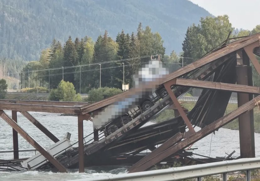 Michael Barthel on Twitter "The wooden Iretten bridge at the