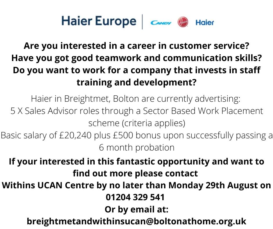 Please share <a href="/CarrieR_BAH/">Carrie Riley</a> <a href="/robaw_bah/">RobAndrewsBaH</a> <a href="/AskBoltonDES/">Bolton Digital, Employment & Skills (DES)</a> <a href="/BoltonCVS/">Bolton CVS</a> @boltonathome <a href="/niki_meikle/">Niki Meikle</a> <a href="/awarburtonBAH/">Alexandra Warburton-Eccles</a> <a href="/Abi_Murphy96/">Abigail Murphy</a>