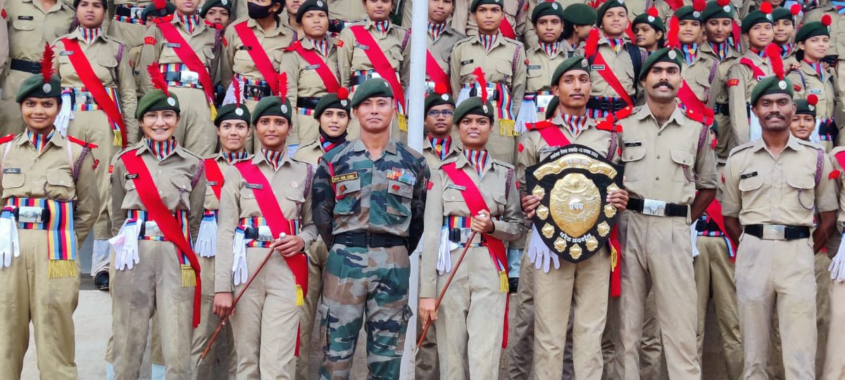 2Chhindwara's tweet photo. NCC SD Marching Contingent of 24 MP Bn NCC wins the First Prize at Chhindwara District Independence Day Parade @HQ_DG_NCC  @NccDteMPCG  @GreenJabalpur @prochhindwara https://t.co/RgVNlLpIwa