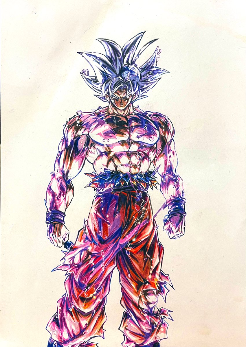 ドラゴンボール悟空イラスト身勝手の極意