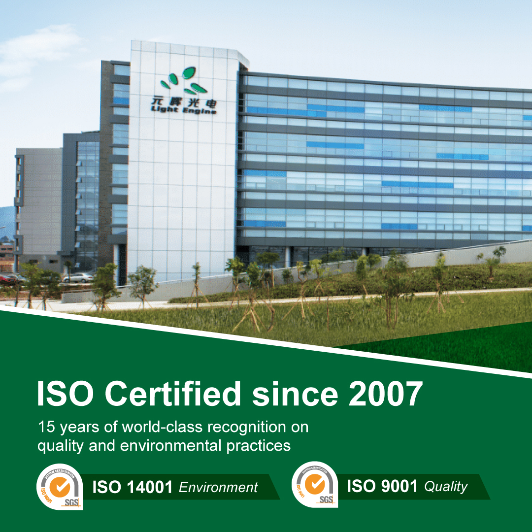 lightenginetech's tweet photo. #LightEngine is certified with #ISO14001 and #ISO9001 for 15 consecutive years since 2007. The certifications are internationally recognized and market-leading standards of quality and environmental practices. They recognized us as world-class in quality & safety at this level. https://t.co/DKnux2XtJs