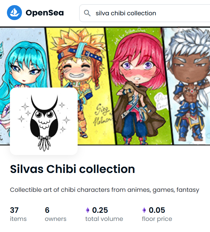 owl_silva's tweet photo. Some cute NFT's for anime and chibi lovers as well as handpainted NFT collectors OvO
https://t.co/JAb1bdDTSx
#NFT #NFTArtist #NFTArt #NFTCollectors #NFTCollector #OpenSea #OpenSeaNFT #Silvas #Chibi #CuteArt #Kawaii #KawaiiArt #Illustration #CharacterArt #Gamer https://t.co/zToGxXU5Za
