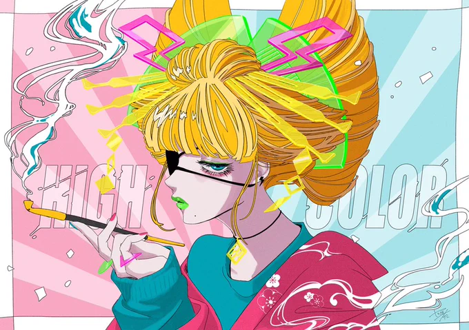 #貴方の描く和風イラストを見せてくださいわふー 