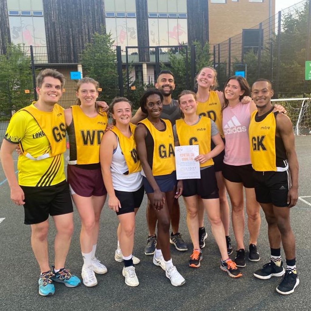 playnetball's tweet photo. Congratulations to our Mixed B winners in Angel: Resting Pitch Face π€ͺπ
π
Player of the Final: Georgie Burrows
πStar of the Season: Ragnar Hunt
Sign up to https://t.co/PnKvGOp0Ro now & join one of our friendly teams π #playnetball #socialnetball #mixednetball https://t.co/LLCfoMOaJz