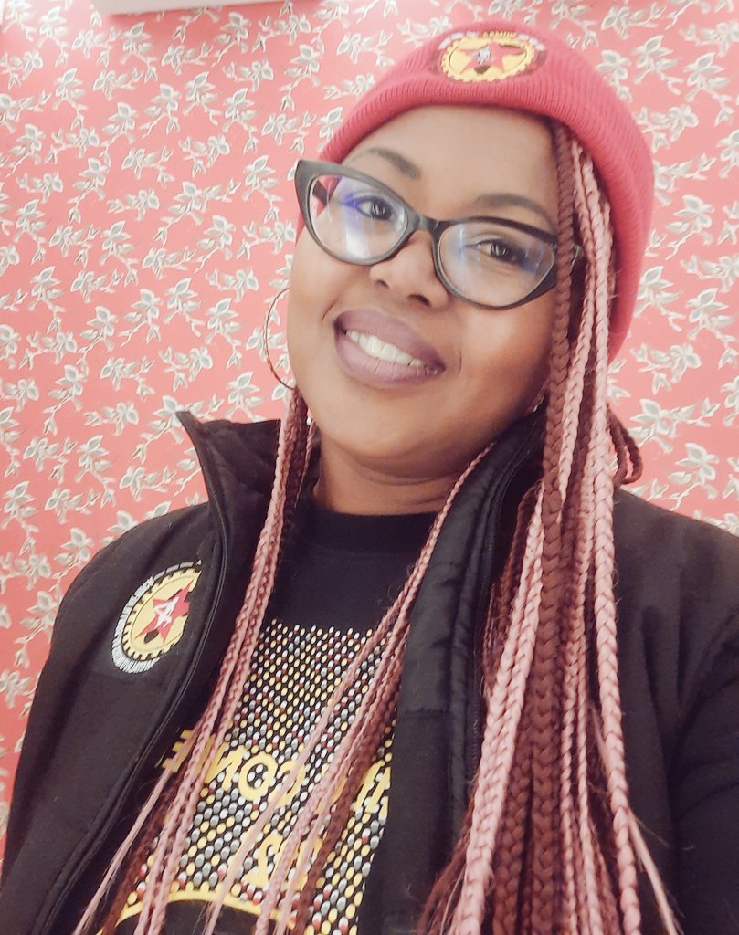 phakxx's tweet photo. They asked her, 
"How did you free yourself?"
She answered, 
"By embracing my own power..."
#KnowWhoYouAre
#ForTheLoveofTheWorkingClass https://t.co/LQ5b6RBjE6