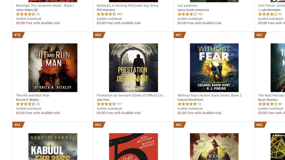 **#BESTSELLER** In top 100  Audiobook #TerrorismThrillers Amazon UK

"Highly recommended"

mybook.to/TheHitAndRunMan FIVE/FOUR star THE HIT-AND-RUN MAN at #Kindle or your favourite digital store and PAPERBACK HARDBACK AUDIOBOOK plus other formats #crimethrillers#crime#mustread