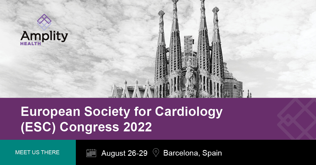 AmplityHealth's tweet photo. Don’t miss the chance to meet with our team at #ESCCongress. We're attending to meet with industry leaders seeking expert guidance on how to accelerate the approval &amp; launch of new drugs to improve the lives of #cardiovascular patients. Schedule time here https://t.co/KNGGNNo1hF https://t.co/xgxldtVj1d