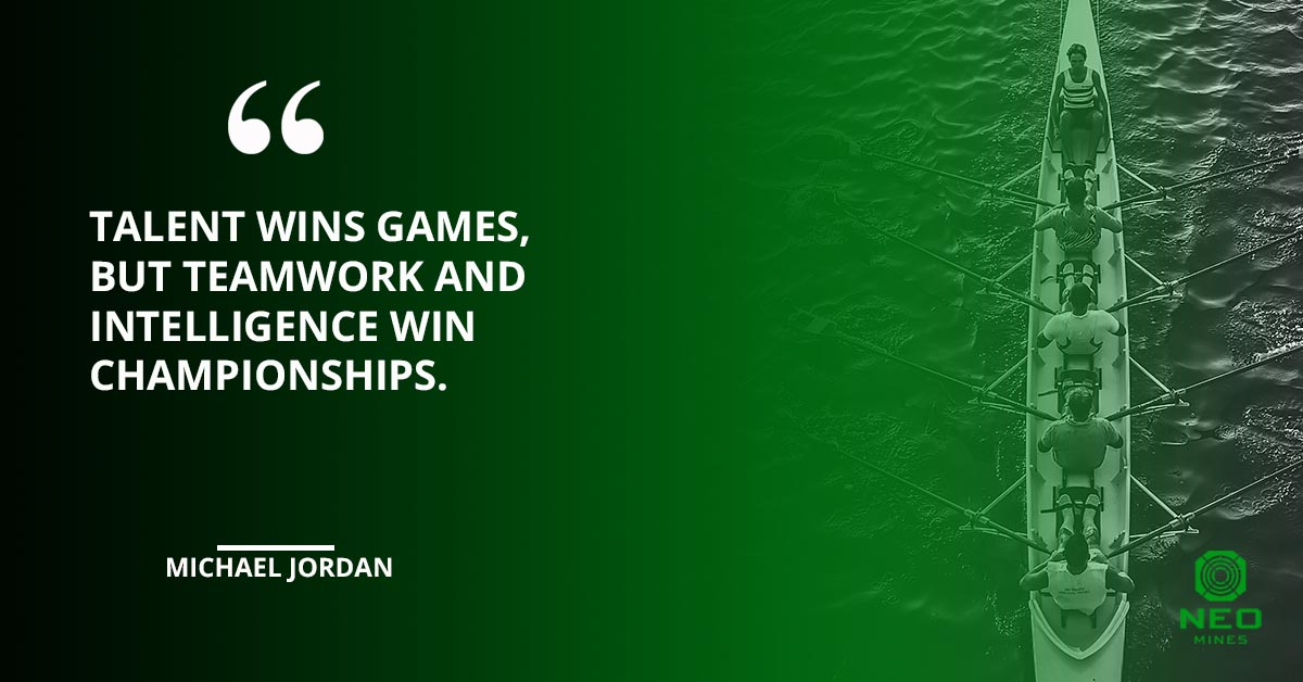 neo_mines's tweet photo. Real change starts when we work as a team. Through teamwork, we can achieve our desired performance and growth as it is linked to the dynamics of the people.
.
.
.
#QuotationMonday #MotivationalQuotes  #NeoMines https://t.co/Njc48IT3Nd