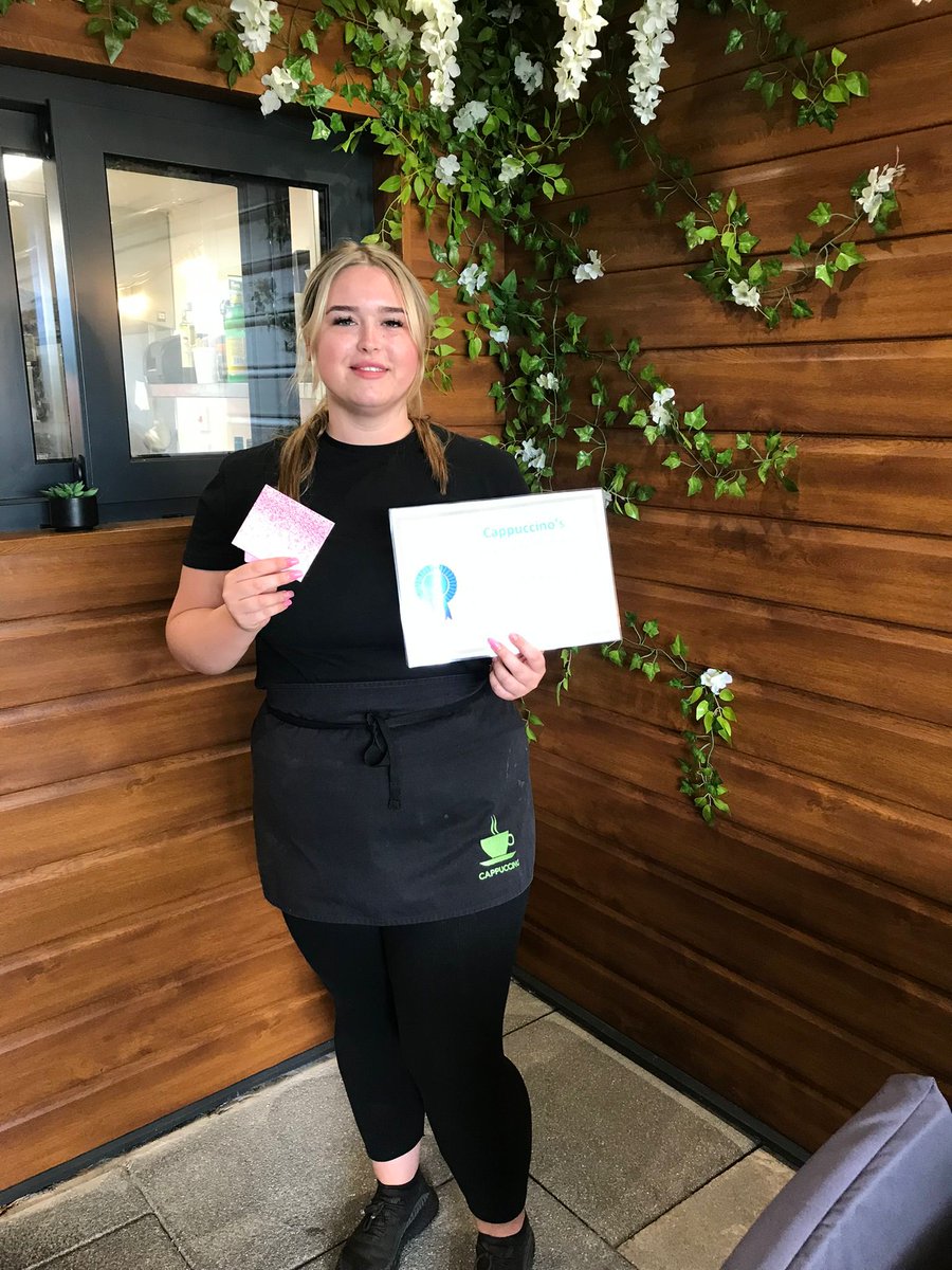 Congratulations to Jade who was voted as our July employee of the month!🥂

Thank you for all your hard work and we hope you enjoy spending your voucher!👏