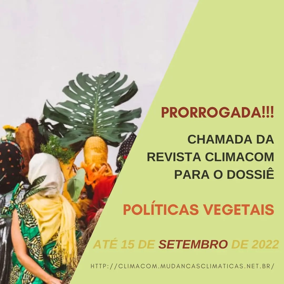 lisa_blackmore's tweet photo. Ainda tem tempo para mandar artigos / obras pra @RClimaCom #envhum #plantthinking 
👁‍🗨👁‍🗨 https://t.co/qen9mqrIBC https://t.co/CFqFjQupUH