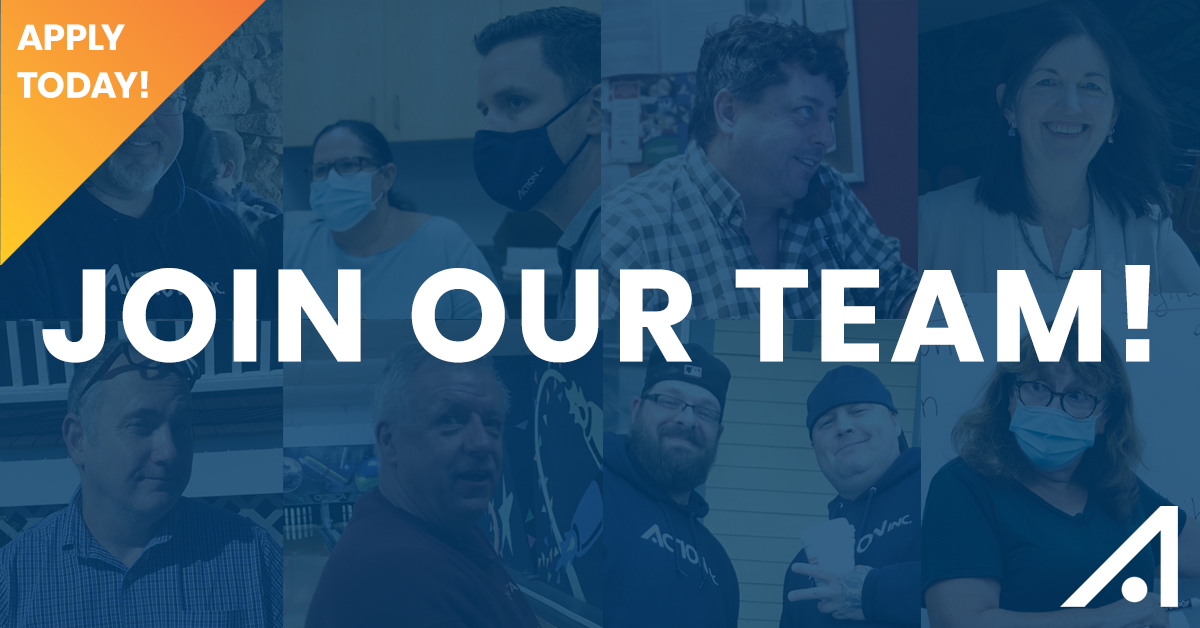 ActionCapeAnn's tweet photo. For over 50 years, our staff has been committed to promoting social change and improving our community. We are looking for dedicated individuals who want to make a difference. Apply now to join our team!

https://t.co/OwXLRf39ha 

#ActionInc #CapeAnnCommunity #CapeAnnJobs https://t.co/xJ9Cp9XB9G