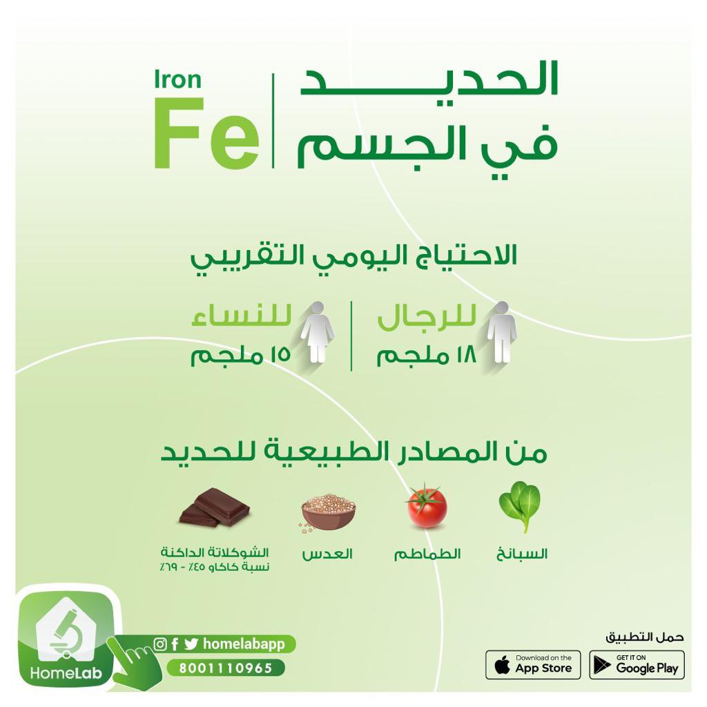 الشوكولاتة الداكنة ! 🍫
تعرف انها من أهم مصادر الحديد في الجسم 
تعرف عليها وعلى المصادر الاخرى وحافظ على صحتك 

مع #هوم_لاب نخدمك وأنت بمكانك 💉 

حمل التطبيق آلان 📲
 
onelink.to/4av4pf