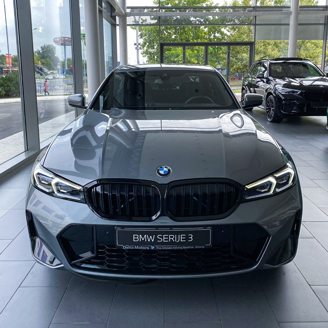 BMWSrbija's tweet photo. BMW Srbija vam predstavlja sedmu generaciju udobnosti i kvaliteta – Novi BMW Serije 3.
Novi sedan dolazi sa uzbudljivim novitetima u vidu sportske siluete i tehnološkim inovacijama unutar kabine. Iskusite ultimativni sportski sedan #THE3. https://t.co/Yv7i4vPC9o