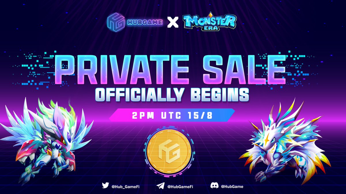 monsterera_io's tweet photo. 🔥 THE ONLY OPPORTUNITY TO BUY TOKENS AT A GOOD PRICE🔥
📣 PRIVATE SALE IS OFFICIALLY OPEN

 👉 Access now: https://t.co/RRZr7g1otn

🚨 Monster Era will conduct Private Sale in the form of FCFS

Don't forget to share how many tokens you have bought here👇👇 https://t.co/iwnZdxZGMX