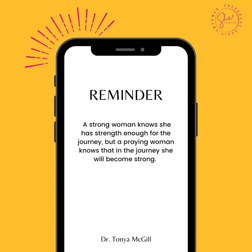 She3Foundation's tweet photo. Type a 💕below if this reminder was for you. 

#she3network #she3foundation #she3empowers #she3encourages #she3equips https://t.co/6Fca9x7kw7