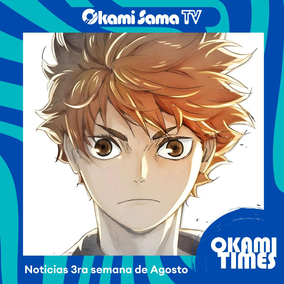 OkamiSamaTV's tweet photo. Llega una nueva semana y con ella las noticias mas sonadas del mundo anime manga, solo aquí por #OkamiTimes 🐺❤️

Spotify: https://t.co/04R4w4kVhE https://t.co/bPrxvxmaLx