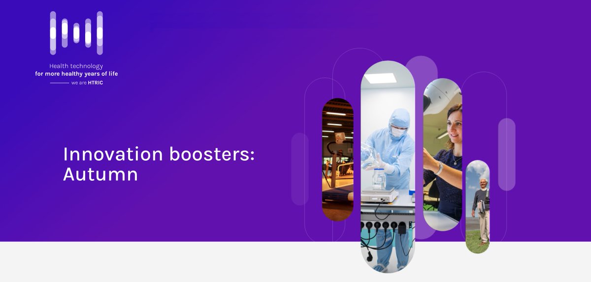 HTRIC (@wearehtric) on Twitter photo Sign up for the new series of Innovation Boosters!๐ฆพ During these 2.5-hour meetings, you are invited to participate in specific health-tech-related boosters. Plenty of opportunities to share ideas and exchange knowledge, and hopefully new collaborations! htric.com/en/book-your-iโฆ Sign up for the new series of Innovation Boosters!๐ฆพ During these 2.5-hour meetings, you are invited to participate in specific health-tech-related boosters. Plenty of opportunities to share ideas and exchange knowledge, and hopefully new collaborations! htric.com/en/book-your-iโฆ