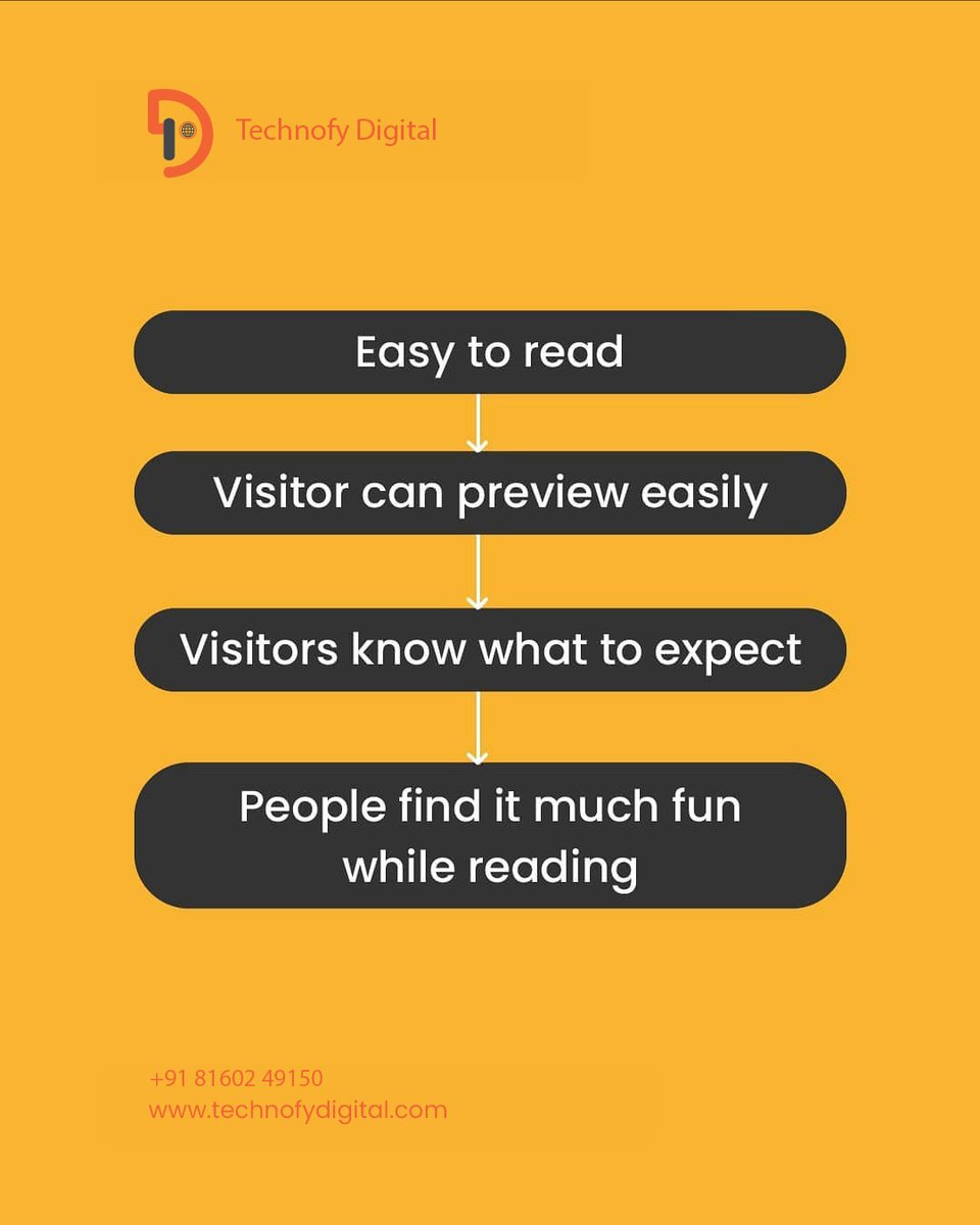 TechnofyDigital's tweet photo. What is Listicle Blog? 

Here are the tips on how to write a listicle blog?

#Blog #ListicleBlog #BloggingTips #Blogging #Website #blogs #WriteBlog #blogger https://t.co/q9xj5zGop4
