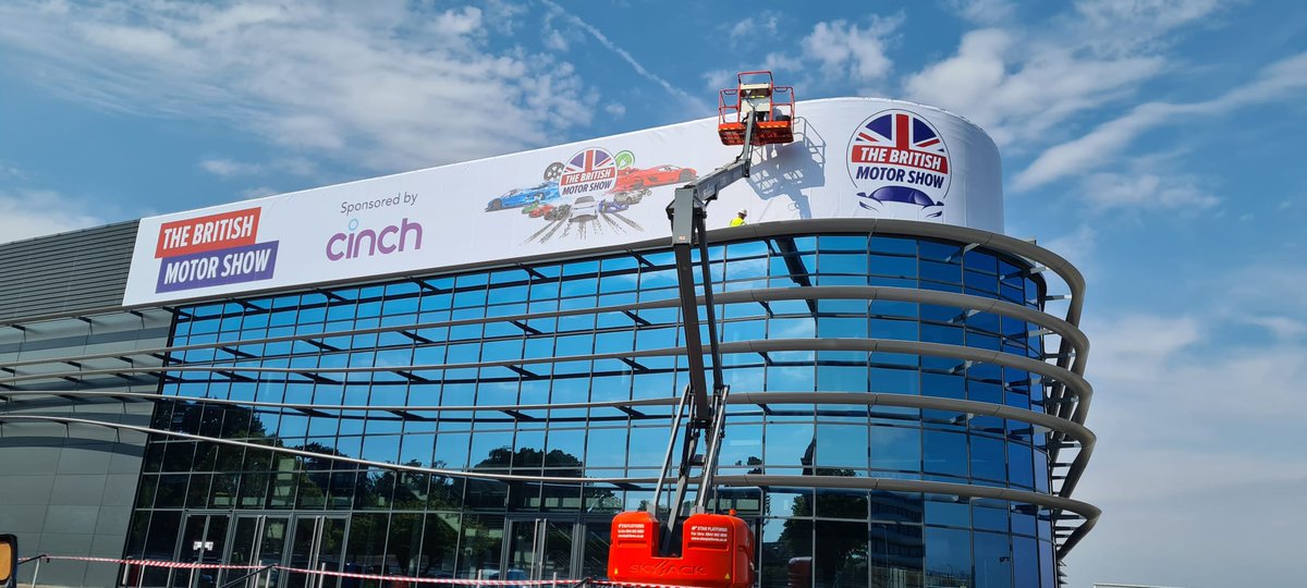 UKmotorshow's tweet photo. The final countdown till we open our doors is on, the event has started construction and things are going well. We can't wait to welcome you all to the show. 

Get those last tickets - https://t.co/UKKGWVb7jl https://t.co/veKqOnJedH
