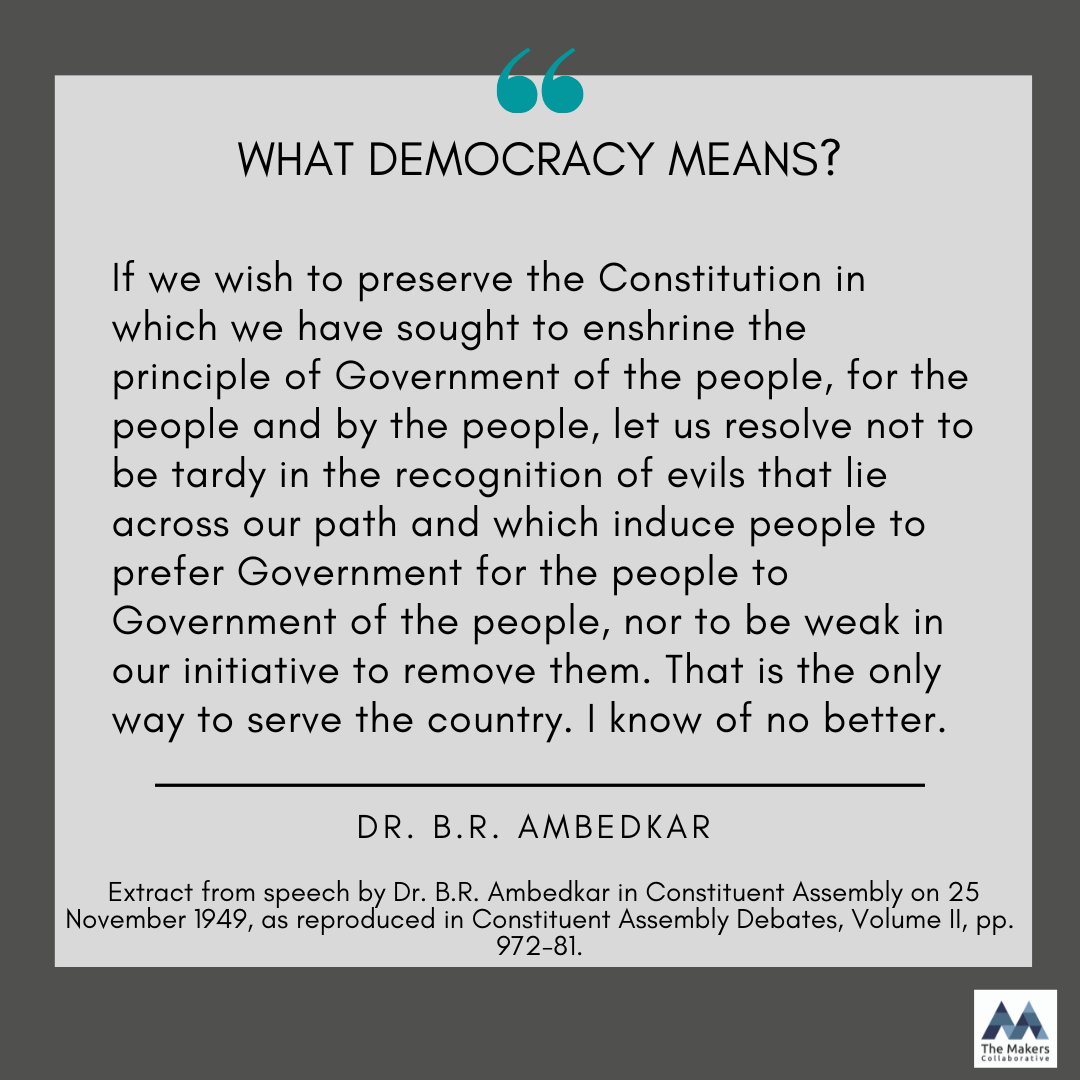 themakerscollab's tweet photo. Do we still consider freedom of speech &amp; thought, tolerance for difference of opinion, a scientific temper, secularism, values to pursue or a majoritarian authoritarianism that is rampant today?
#thoughtstoponder #indianIndependenceDay #AzaadiMubarak https://t.co/wgjFGrYD83