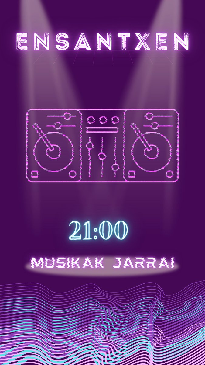 Ubarroiak's tweet photo. Eta bukatzeko.... Ensantxe tabernarekin batera jarraituko dugu parrandan 21:00etan!! https://t.co/uHBF6WRI7p