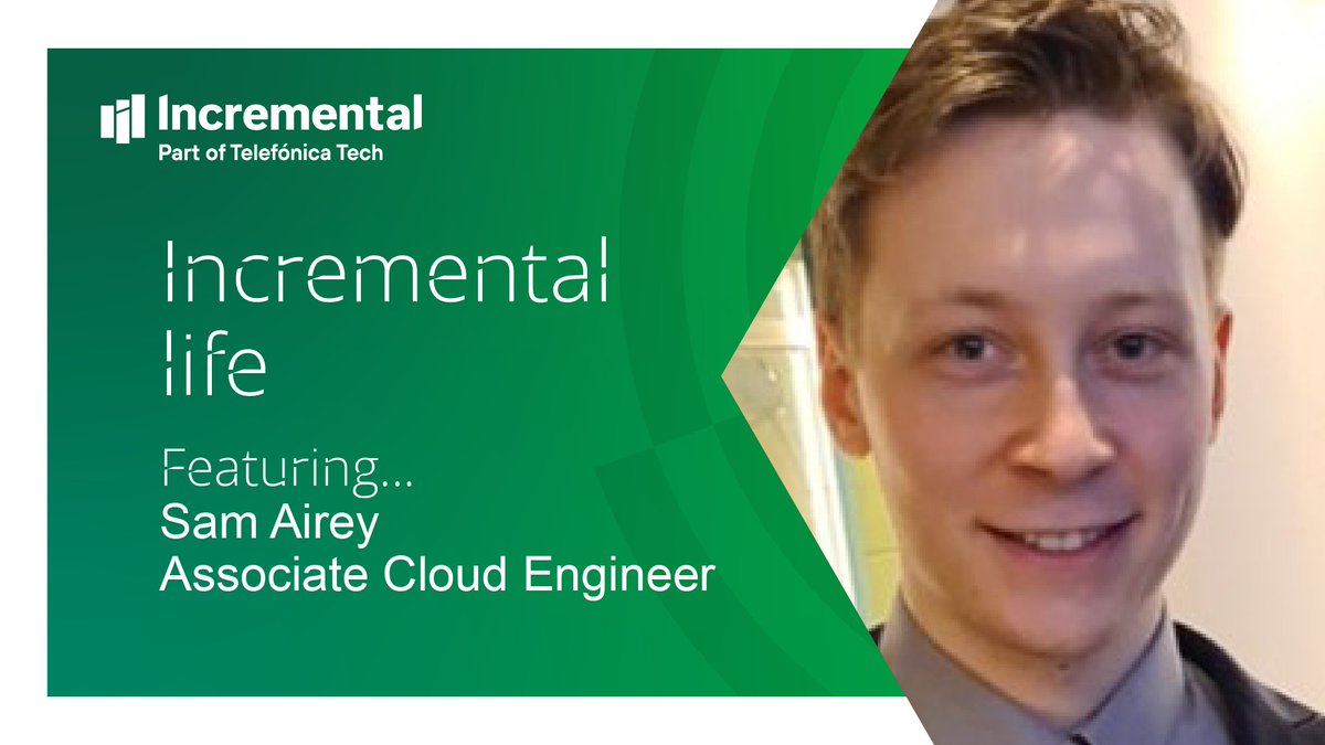inc_group_uk's tweet photo. Sam Airey, Associate Cloud Engineer, joined Incremental four years ago with no professional experience. Since then, he has grown his career in tech with a few twists and turns along the way...

Read Sam's career story: https://t.co/wfhrXve3iZ

#IncrementalLife #careerjourney https://t.co/XDkzvjfr62