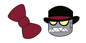 CustomCursor's tweet photo. Hatbot-ler is a short robot built in the image of Black Hat, except he has a bowler hat instead of a top hat. A Villainous fanart cursor pack with Hatbot-ler pointer. #CustomCursor #Cursor #fanart #Hatbotler #Villainous #BlackHat #cartoon
https://t.co/vECRO4YXNq https://t.co/TMQywMsXzx