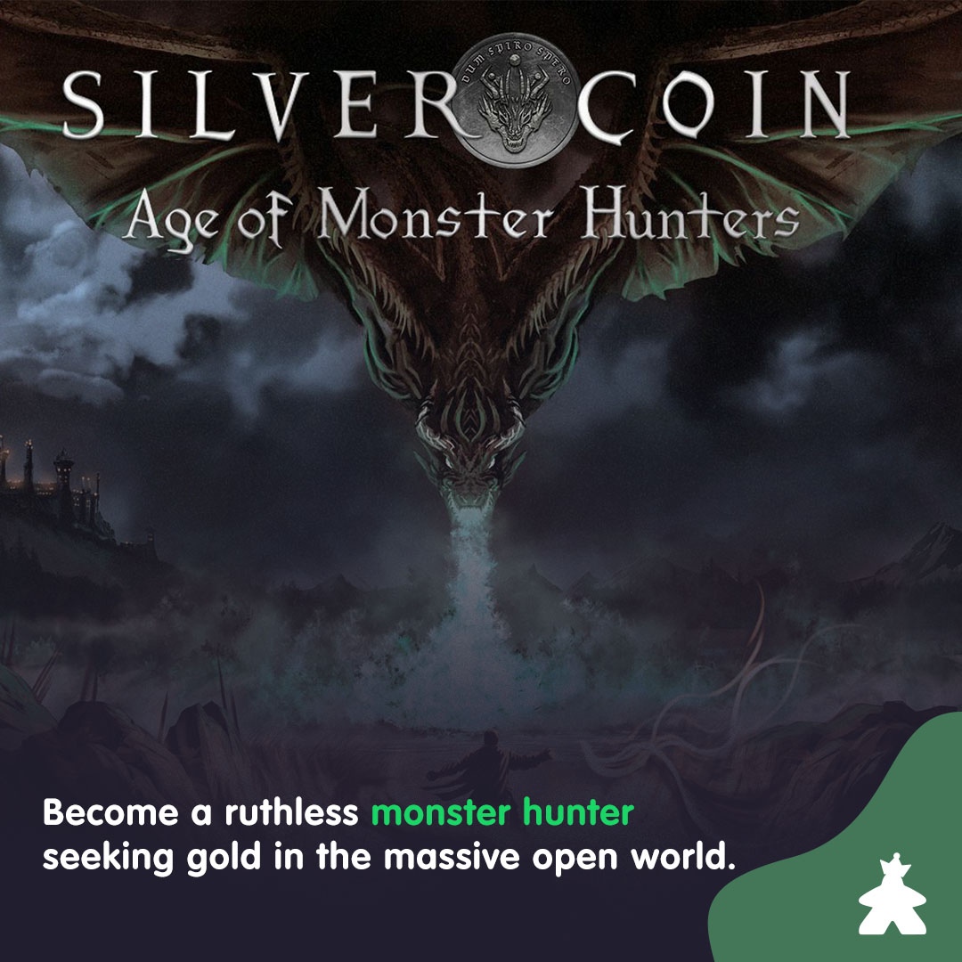 BoardGameKS's tweet photo. Check out our newest review for the "Silver Coin: Age of Monster Hunters" Kickstarter campaign on our Instagram account 👇

https://t.co/q8tc431icu

#boardgames #kickstarter #boardgamegeek #tabletopgames #bgg #boardgame #gamenight https://t.co/q80ru1NzBD