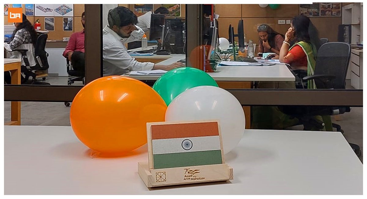 basics_arch's tweet photo. Celebrating #AzadiKaAmritMahotsav with colours and smiles!
#TeamBASICS wishes you a happy and empowered #IndependenceDay!
#BASICSarchitects #DesignsThatDeliver #IndianIndependenceDay #MakeInIndia #Architecture #InteriorDesign #StudioLife #TeamLife #TeamCelebrations #IndiaAt75 https://t.co/4kosGi6KHc