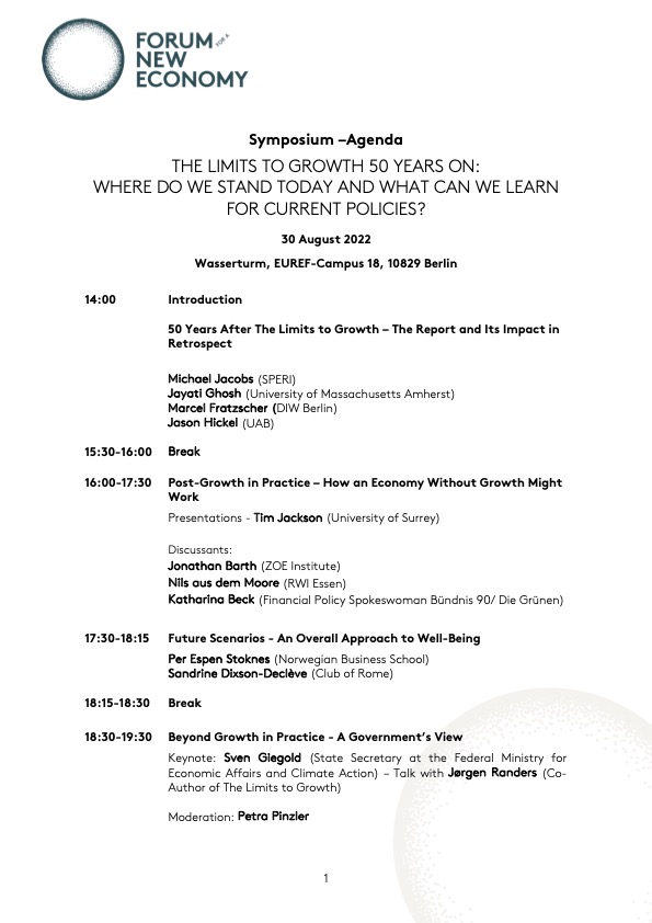 ForumNewEconomy's tweet photo. How can we make our economy and society growth-independent? What would this mean in practical terms for social spending &amp; innovation? @ProfTimJackson @kathabeck @JonathanB4RTH @nilsadmoore discuss this question on Aug 30 at our Symposium. 

Sign up 👉 https://t.co/hMeYJUjlbV https://t.co/ZnN1jHOhCT