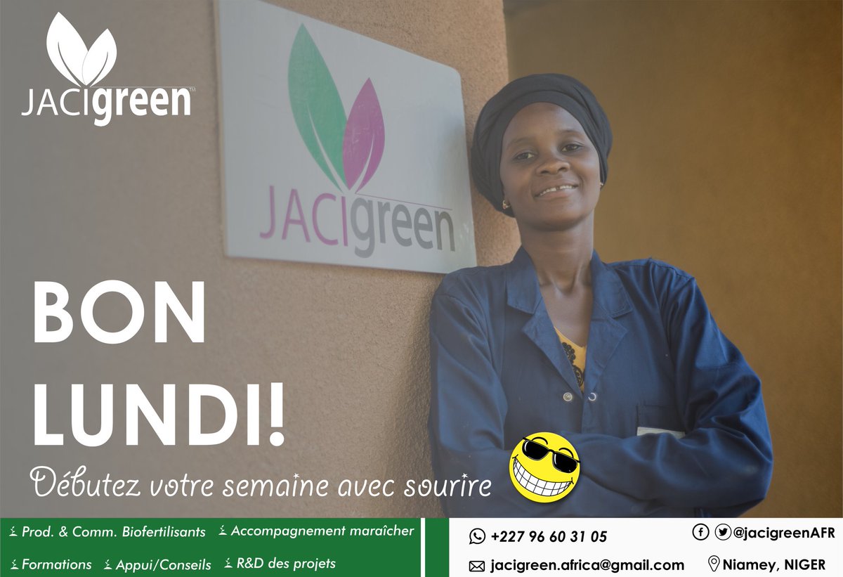JacigreenAFR's tweet photo. Allez SOURISSEZ c'est lundi 😅🤣
Bon début de semaine à vous.
😁😁😁😁 https://t.co/JKhIlzJhnZ