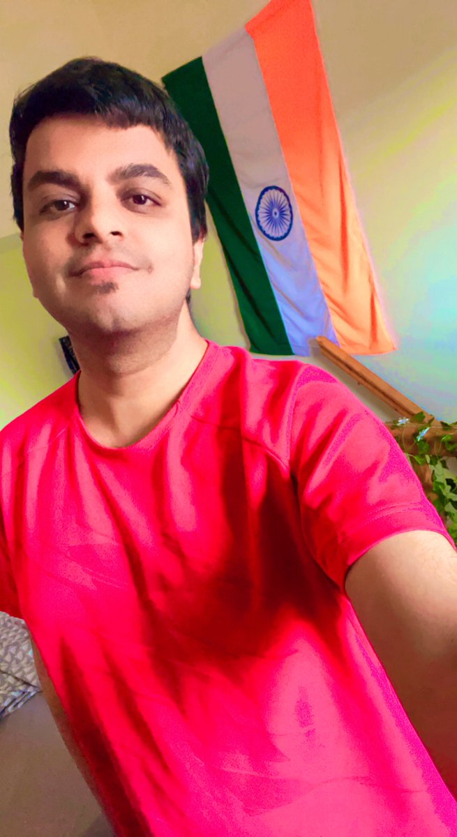 EvolutionRaun's tweet photo. The only identity I have is this flag! And I am proud of it! #IndiaAt75  #IndiaIndependenceDay https://t.co/XPOcV9FuVC