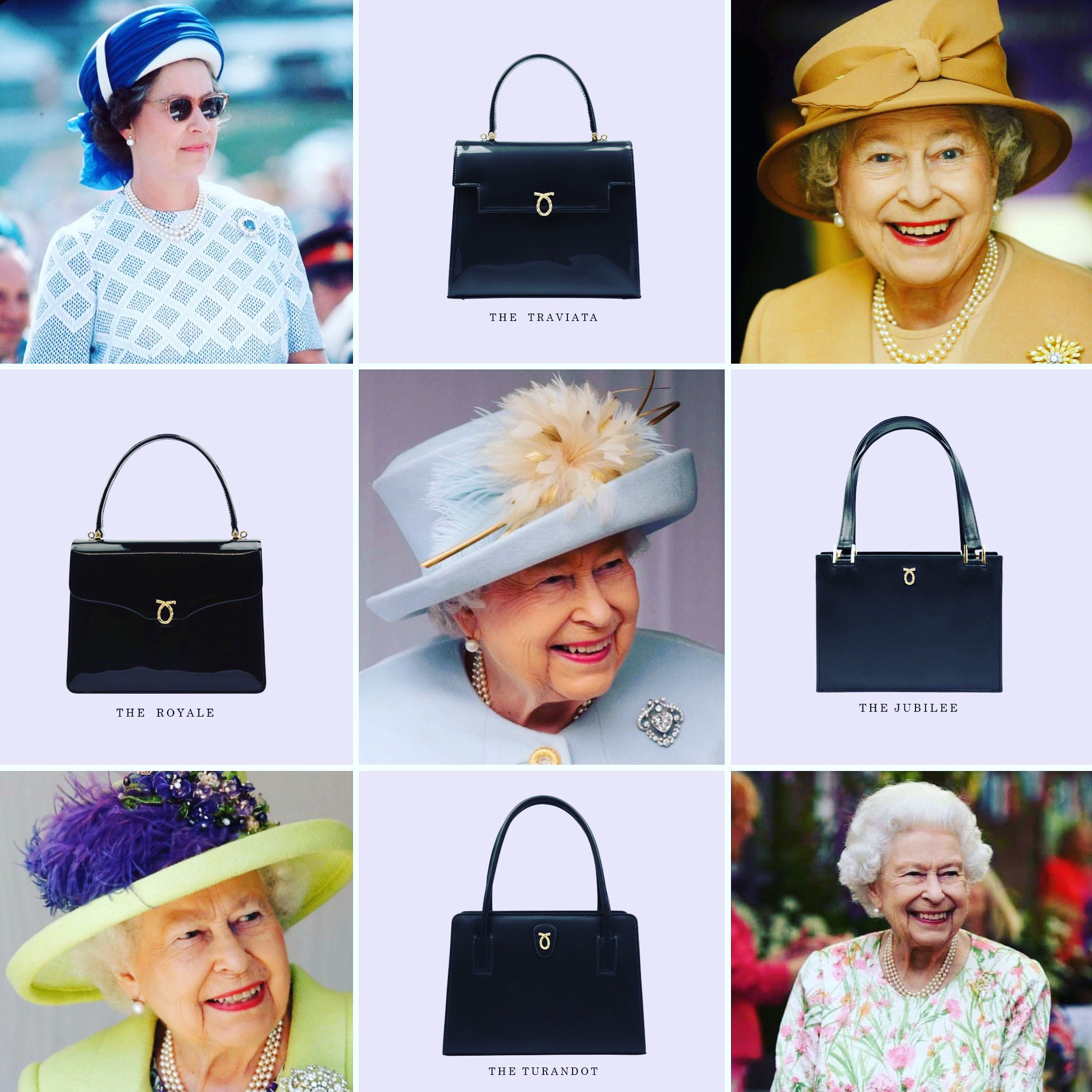 queen elizabeth handbag brand