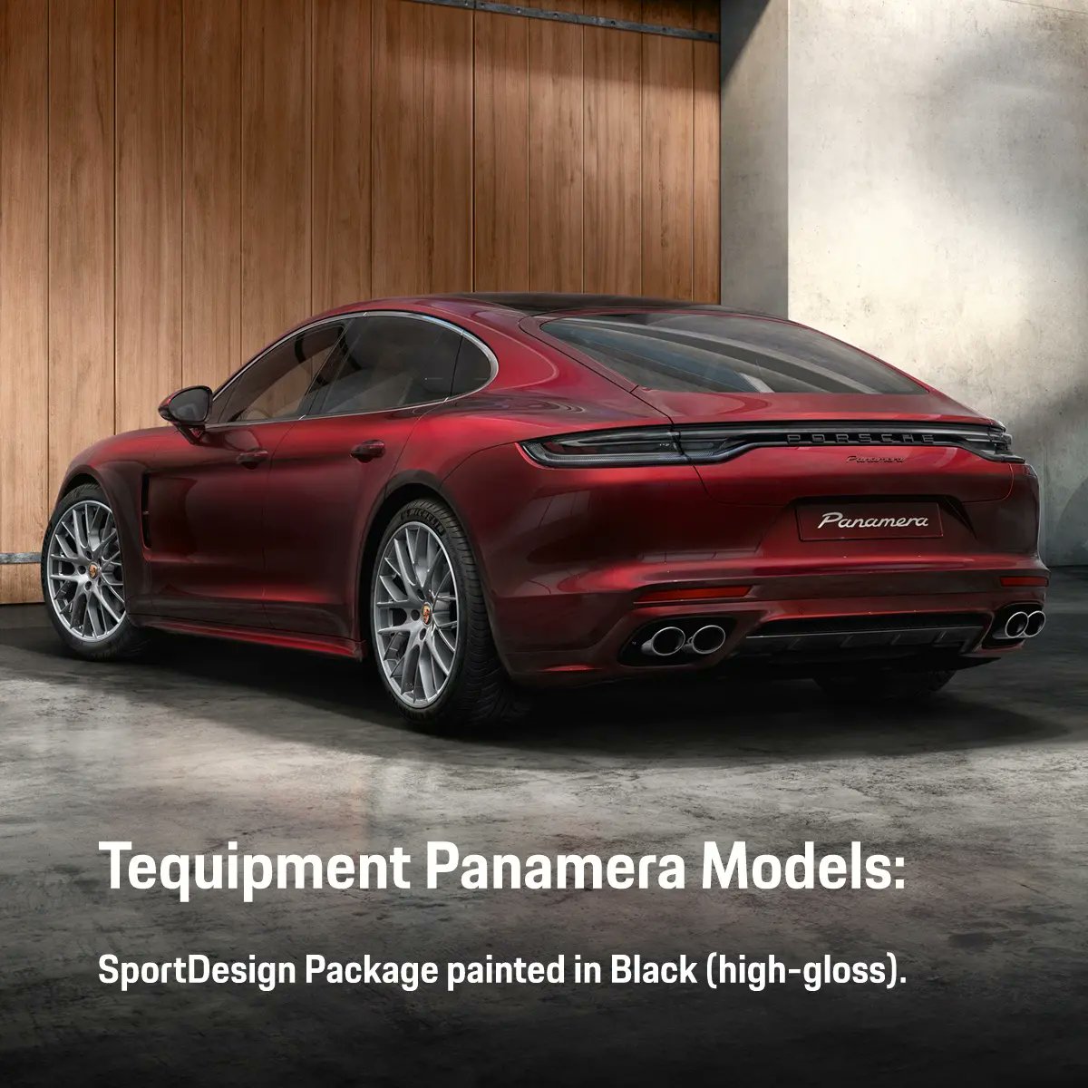 PorscheBeirut's tweet photo. With more than 25 years of knowledge and experience, Genuine #PorscheTequipment Accessories always stands for one thing: Porsche-level quality. Developed with the whole vehicle in mind and tailored to your #Panamera.
Learn more: https://t.co/UIz1Zl7RQ9
#Porsche #DriveDefinesUs https://t.co/7igVYvHa8M