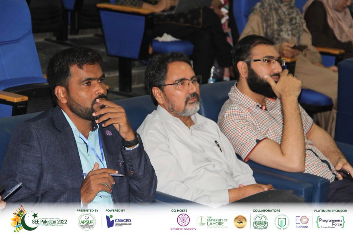 SEEPakistan2's tweet photo. SEE National Startup Championship 2022 - Regional Round Multan 

#SeePakistan #SeePakistan2022 #SeePakistanExpo2022 #nsc22
#nationalstartupchampionship
#nationalstartupchampionship2022
#SuperiorEntrepreneurialExpo #SEE_22 #SEE_Pakistan #Explore  #APSUP #SuperiorUniversity #UOL https://t.co/tbhFRNKNIY