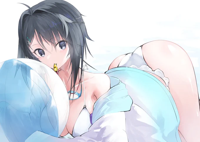 ラ・プルマさん水着#アークナイツ 