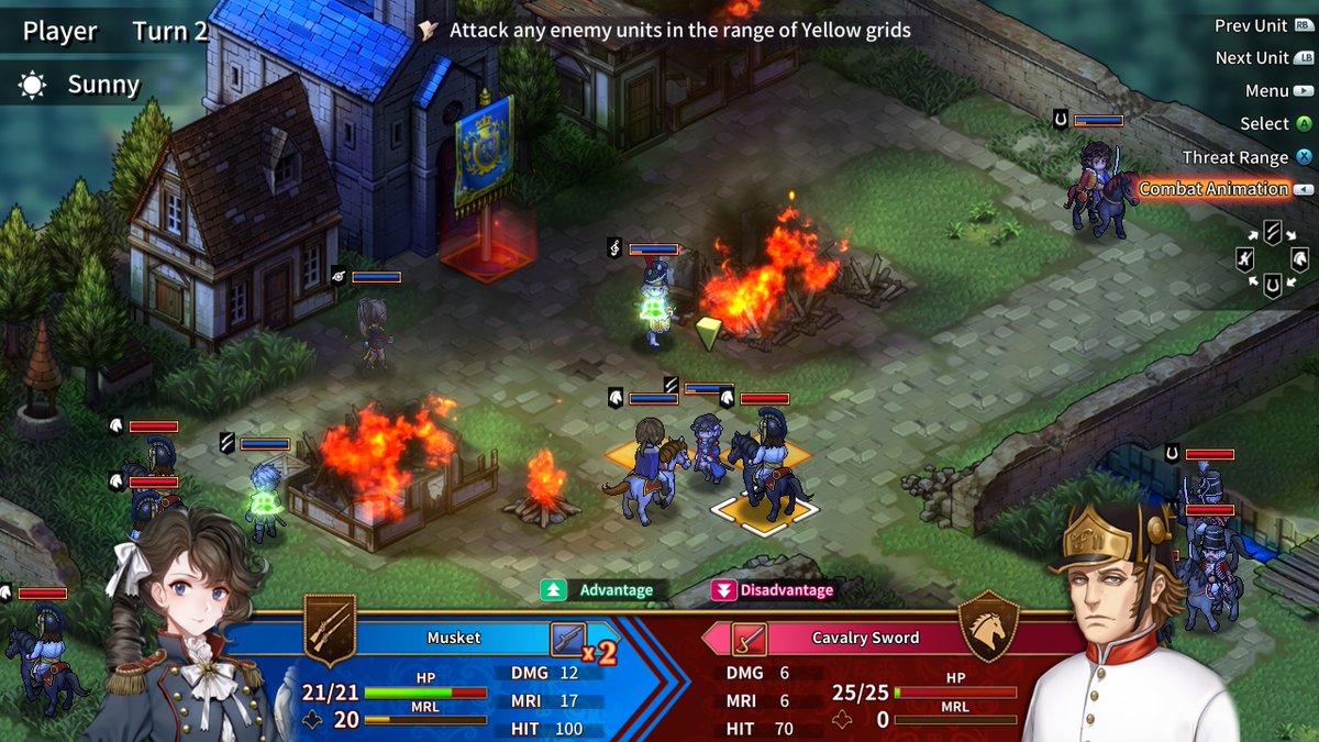 GENYOSSY1's tweet photo. SRPG「聖女戦旗 Banner of the Maid」の追加DLC購入後2周目プレイ中。やっぱりキャラクターグラフィックとボイスが非常に良い。
#聖女戦旗 #BanneroftheMaid https://t.co/igTPipLqLA