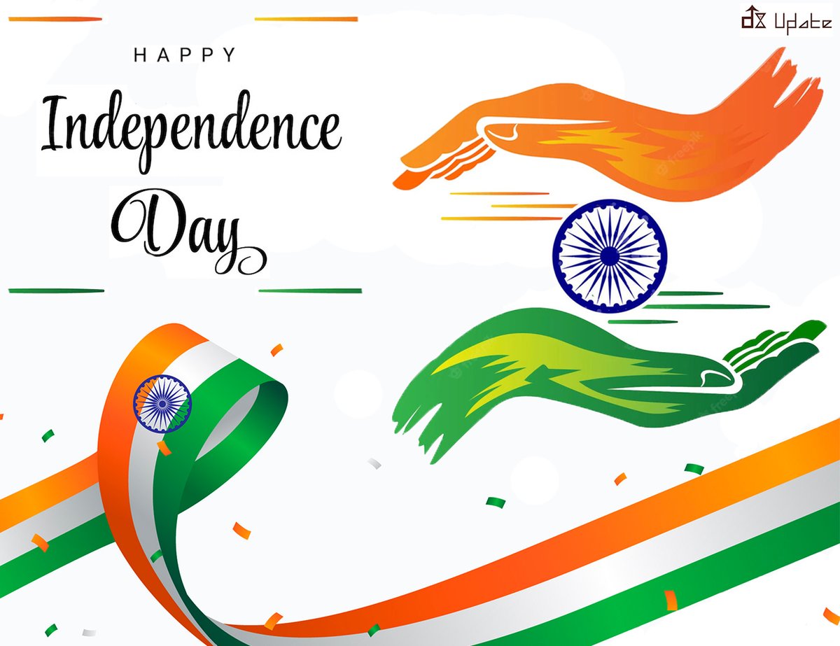 UPDATETechnolo4's tweet photo. 𝗪𝗶𝘀𝗵𝗶𝗻𝗴 𝗲𝘃𝗲𝗿𝘆𝗼𝗻𝗲 𝗮 𝘃𝗲𝗿𝘆 #HappyIndependenceDay !

View &amp; Share post on:
❤️𝓛I->https://t.co/M4X9vWHN8W
💚𝓕B ->https://t.co/gO5QeRjtdn

#India #Celebrate #IndependenceDay #August15 #IndependenceDay2022 #IndianFlag #Tricolor #TirangaDiwas #UpdateTechnologies https://t.co/oSamFyO9hf