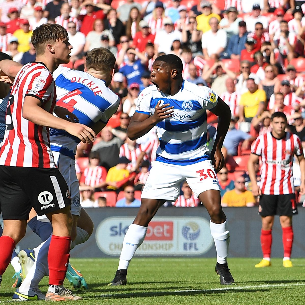richleephoto's tweet image. Here's the sequence I took of @qpr Sinclair Armstrong's reaction to goalkeeper Seny Dieng scoring their injury time equaliser against @safc in Saturday's @efl fixture

#reaction #QPR #drama #sport #Football