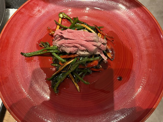 店名書いてなかった!空心さんです!青椒肉絲もおいしい 