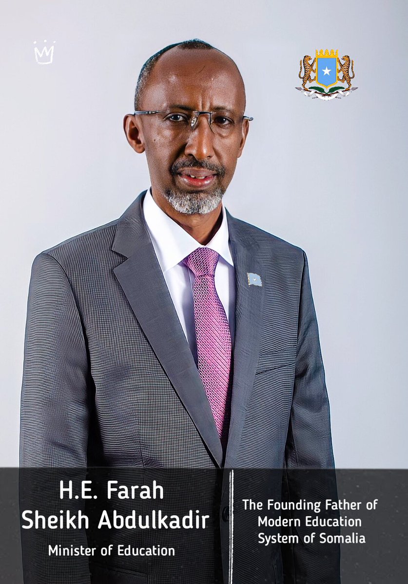AbdullahAOsman's tweet photo. Investing in Human Capital Development is an essential for the country to move out from the cycle of violence, instability &amp; vulnerability.

H.E minster @faaraxsheekh is known for his outstanding role in rebuilding the education system of 🇸🇴

I wish him &amp; our nation much success https://t.co/ielOA2Lm3d
