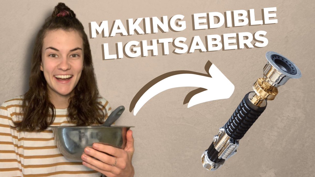 TheRaeSide's tweet photo. We are making Lightsabers you can EAT on The RaeSide today. 7pm pst / 10pm et! Make sure you're there live for an exciting show!
https://t.co/yHeQY5oooR https://t.co/ocp5YdIu3N