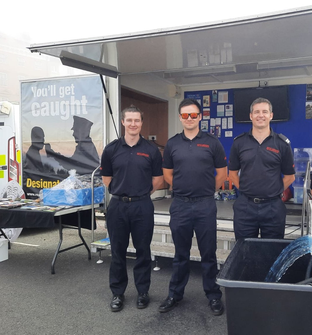 Car cutting demo at 2pm today. See you all soon.
<a href="/NYFRS_Whitby/">CSO Whitby</a> 
<a href="/NorthYorksFire/">North Yorkshire Fire & Rescue Service</a> 
<a href="/whitbyregatta/">Whitby Regatta</a> 
<a href="/AHC_roadsafety/">Actions have Consequences</a>
#Roadsafety 
#watersafety 
#FireSafety